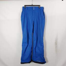 Columbia Men Blue Nylon Pants Sz L
