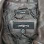 Claiborne Lambskin Brown Genuine Leather Full Zip Jacket Size L image number 3