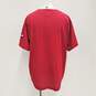 Mitchell & Ness Chicago Bulls Baseball Style Red Jersey Sz. XL image number 2