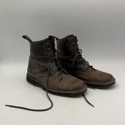 Dr. Martens Mens Niel AW004 Brown Leather Lace Up Combat Boots Size 12M alternative image