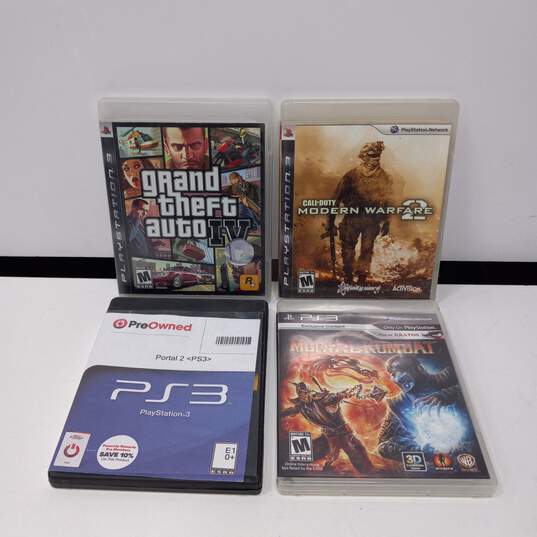 Bundle of 4 Assorted PS3 Games image number 1