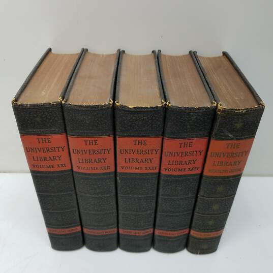 Antique 1936 The University Library 5 Books Lot C image number 1
