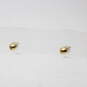 Assortment of 5 Vermeil & Rose Gold Plated Stud Earrings - 3.2g image number 4