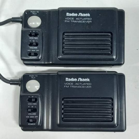Vintage Radio-Shack Voice-Operated 49MHz Two-Way Communication System image number 4