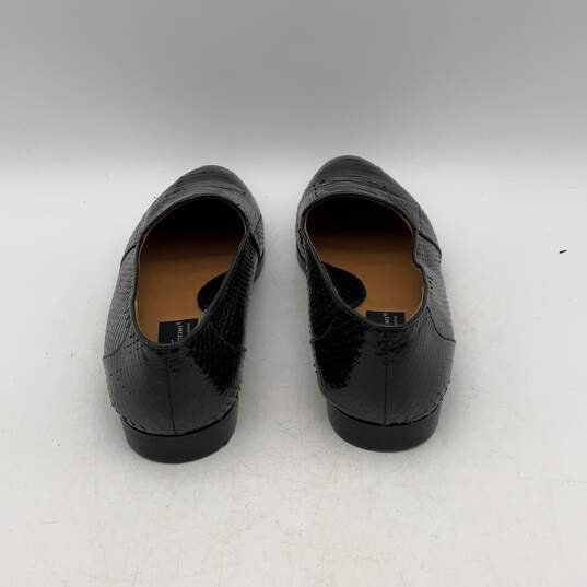 Giorgio Brutini Mens Black Animal Print Round Toe Slip-On Loafer Shoes Size 10 image number 4