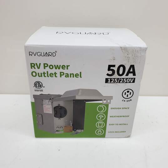 RV Guard RV Power Outlet Panel 50A Untested image number 1