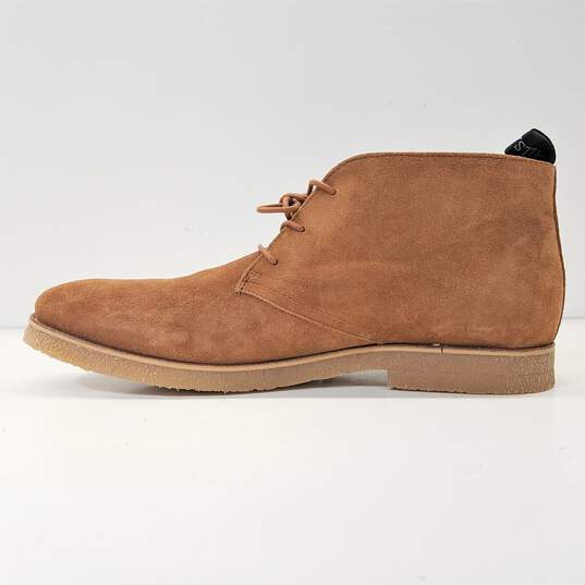 AllSaints Suede Luke Chukka Boots Brown 12 image number 3