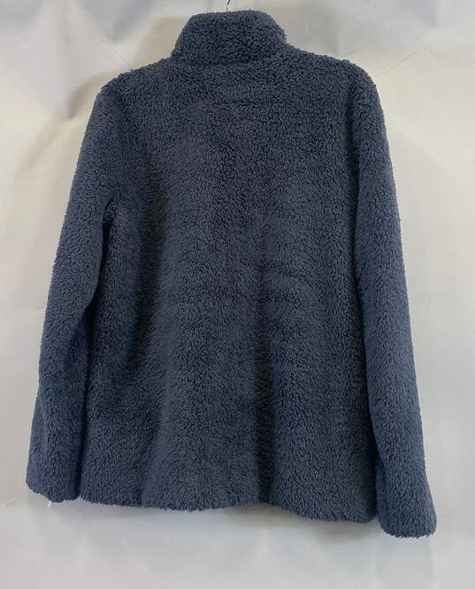 Patagonia Blue Zip Up Sweater - Size Medium image number 2