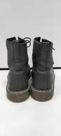 Men's Black Dr. Marten's Leather Lace-Up Boots Size 11 image number 4
