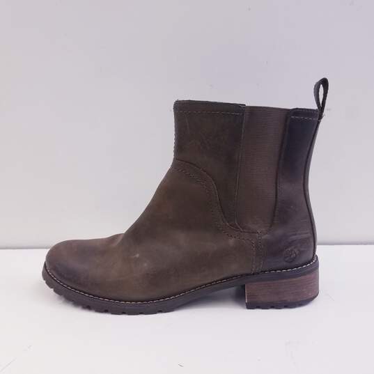 Timberland Leather Earthkeepers Chelsea Boots Brown 9 image number 1
