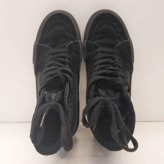 Vans Sk8 Hi Black Suede/Canvas Men's Casual Shoes Size 6.5 image number 6