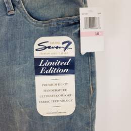 Seven7 Women Blue Skinny Jeans Sz10 NWT alternative image