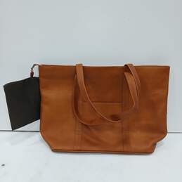 Latico Chestnut Leather Tote Shoulder Bag