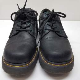 Dr. Martens Air Wair Chunky Oxford Black Leather Shoes Size 10/11.5 alternative image