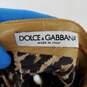 Dolce & Gabbana Women's Tan Leather Knee Length Skirt Size 38 image number 3