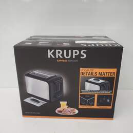 SEALED Krups Express Toaster KH411d50 / Untested