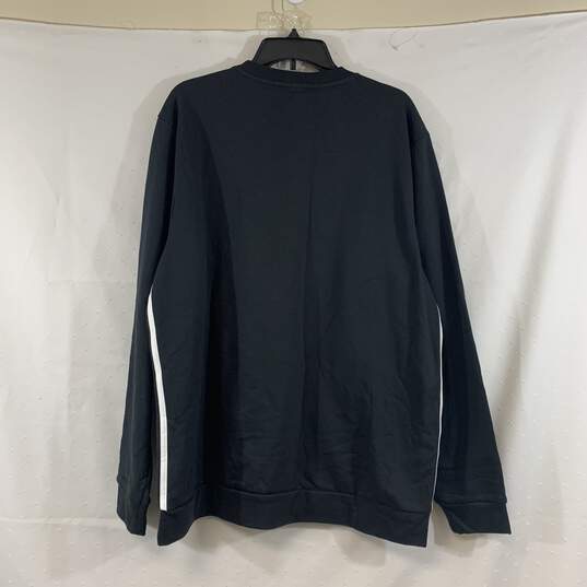Men's Black Adidas Sweatshirt, Sz. XL image number 2