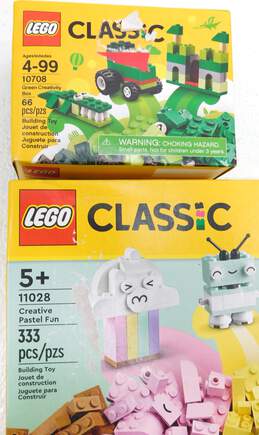 Classic Sets Lot 11028: Creative Pastel Fun 10708: Green Creative Box Factory Sealed & 10713 IOB alternative image