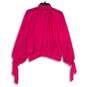 NWT 7th Avenue New York & Company Womens Pink Balloon Sleeve Blouse Top Size XS image number 2