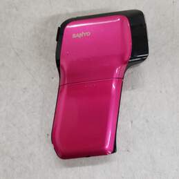 UNTESTED Sanyo - Xacti CG10 10.0MP High-Definition Digital Camcorder Pink alternative image