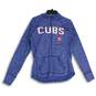 4Her Carl Banks Womens Blue Chicago Cubs Full-Zip Baseball Hooded Jacket Size M image number 1