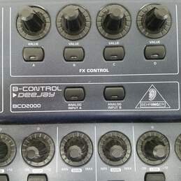 BEHRINGER BCD2000 B-Control DeeJay Machine Mixer-TESTED POSITIVE/POWERS ON- alternative image