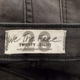 We The Free Women Black Flare Jeans Sz 28