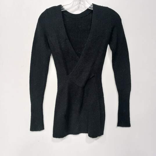 Antonio Melani Black Misty Garden Whistler Sweater Dress Women's Size XS image number 1