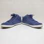 Taos Women's Startup High Top Sneaker in Blue Suede Size 7 image number 3