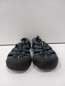 Keen Blue, Black, And Gray Sandals Size 9