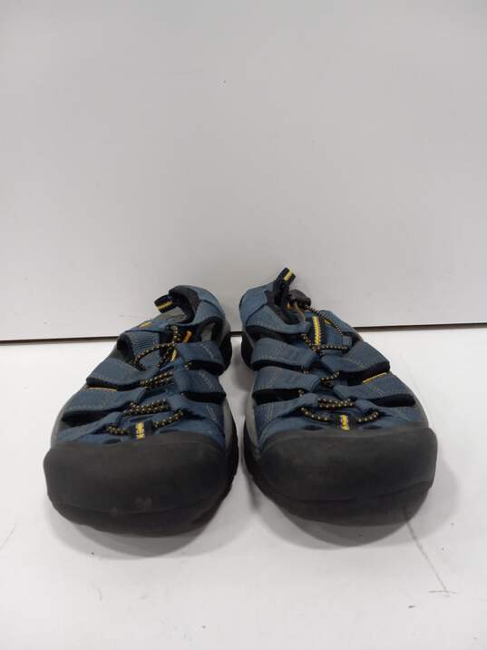 Keen Blue, Black, And Gray Sandals Size 9 image number 1