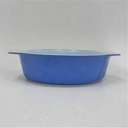 Vintage Pyrex New Holland Blue 2.5 Qt. Oval Casserole Dish No Lid alternative image