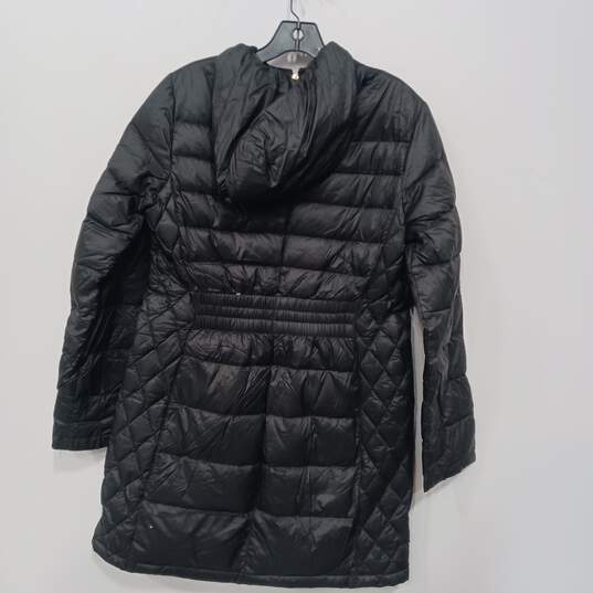 Women’s Michael Kors Quilted Packable Down Fill Puffer Jacket Sz M image number 2