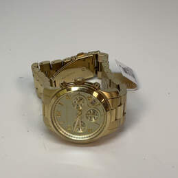 NWT Designer Michael Kors MK5055 Gold-Tone Chronograph Analog Wristwatch alternative image