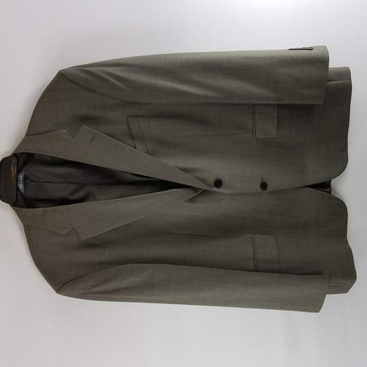 Oscar De La Renta Men Grey Suit Set 48R image number 1