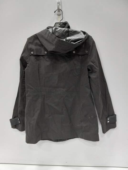 Marc New York Andrew Marc Men's Black Hooded Jacket Size S image number 2