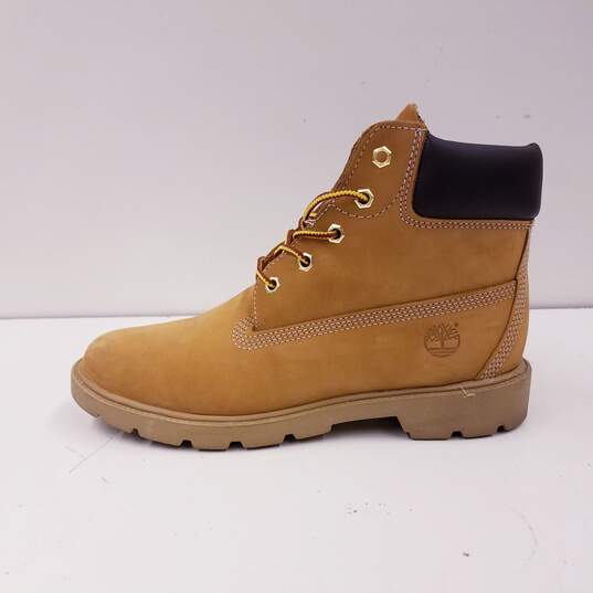 Timberland Classic Waterproof Men's Boots Wheat Nubuck Size 6M image number 3