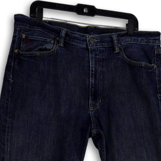 Mens Blue 15941 Denim Medium Wash Straight Leg Jeans Size 36X30 image number 1