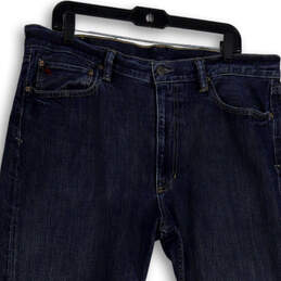 Mens Blue 15941 Denim Medium Wash Straight Leg Jeans Size 36X30