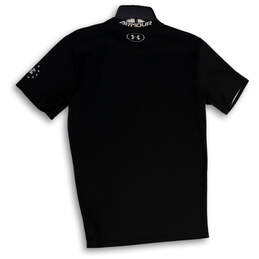 NWT Mens Black Gray Short Sleeve Crew Neck Slim Fit Pullover T-Shirt Sz XL alternative image