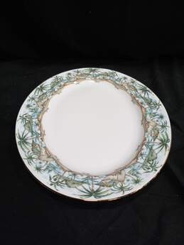 Lenox British Colonial Oval Platter 16'' Trimmed in 24 K Gold W/ Island Scene alternative image