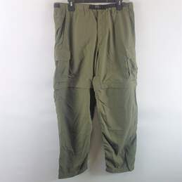 REI Men Green Convertible Active Pants sz L 34