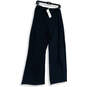 NWT Womens Black Elastic Waist Pull-On Wide Leg Ankle Pants Size 3X image number 1