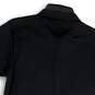 NWT Mens Black Collared Short Sleeve Stretch Side Slit Polo Shirt Size S image number 4