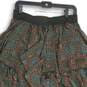 Womens Black Geometric Layered Elastic Waist Pull-On Tutu Skirt Size M image number 3