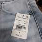 GOOD AMERICAN WAIST-NIPPING SKINNY HIGH RISE DISTRESSED GOOD WAIST LIGHT WASH JEANS SIZE 0x29 NWT image number 3