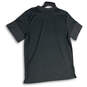 Mens Gray Round Neck Short Sleeve Regular Fit Pullover T-Shirt Size Large image number 2