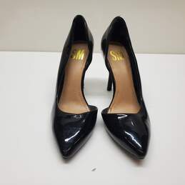 SM Black Patent Leather Heels Sz 10