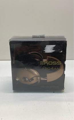 Koss PRO/4AA Stereo Headband Over Ear Headphones Beige IOB Untested