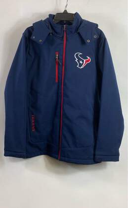 NFL Navy Houston Texans Jacket - Size Large